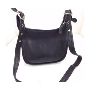 Vintage Coach Purse Leather 9950 Black